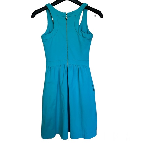 Cynthia Rowley Teal Blue Casual Midi Dress Size XS - Picture 4 of 6